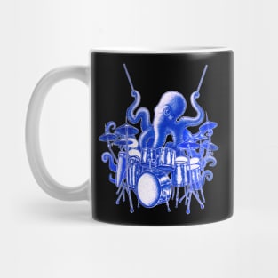 Octopus playing drums Mug